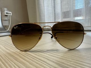 Gafas de sol Ray-Ban doradas