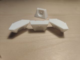 Soportes baldas cristal Ikea Milsbo