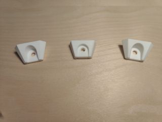 Soportes baldas cristal Ikea Milsbo