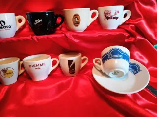 Tazzine caffè pubblicitarie