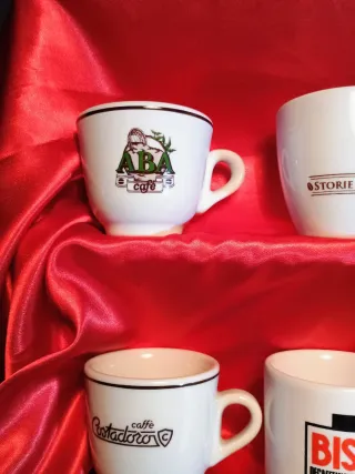 Tazzine caffè pubblicitarie