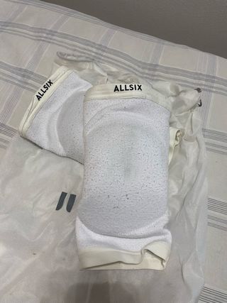 Rodilleras Voleibol ALLSIX Blancas