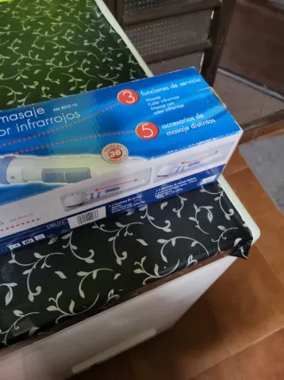 Aparato masaje inflarrojos