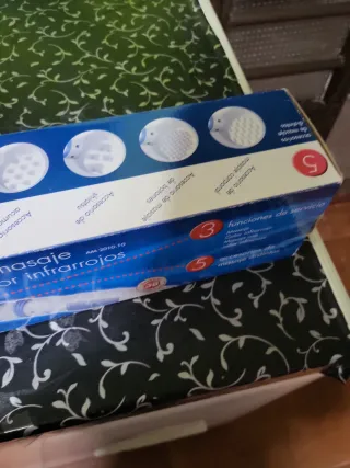 Aparato masaje inflarrojos