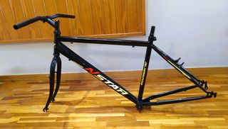 Cuadro Bicicleta NSTAR ALMANZOR Negro