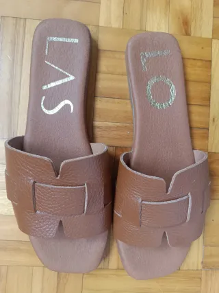 Sandalias LAS mujer marrones