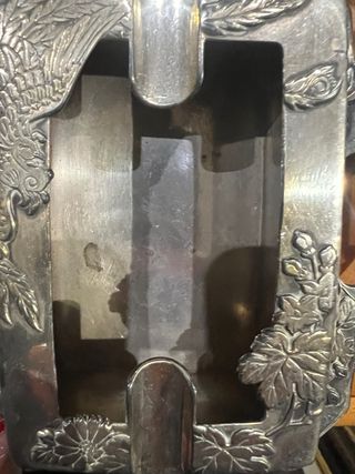 Portasigarette vintage con fenice