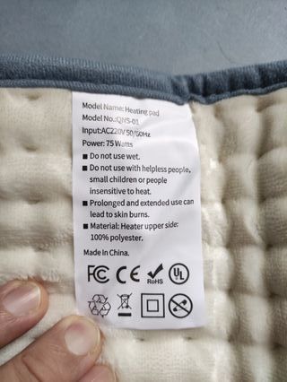 Fascia Riscaldante Relax 30x60cm - Nuova