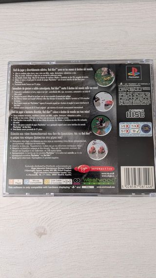 Command & Conquer Red Alert PS1 PAL esp