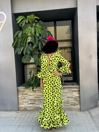 Traje Flamenca Rocío García Lunares