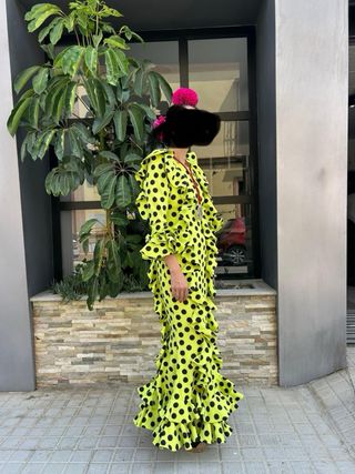 Traje Flamenca Rocío García Lunares