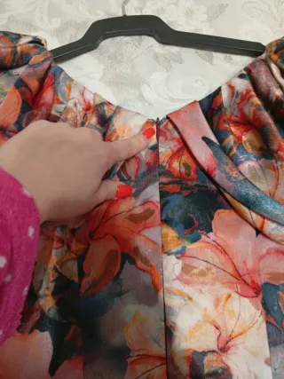 Vestido boutique estampado floral