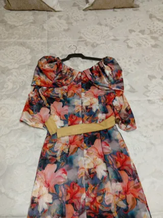 Vestido boutique estampado floral