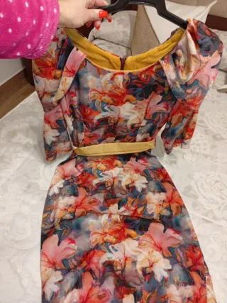 Vestido boutique estampado floral