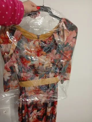 Vestido boutique estampado floral