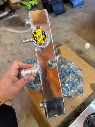 Radiador Aluminio Honda Civic EG EK MB + Ventilado