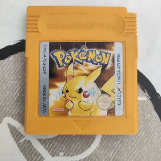 Pokemon Amarillo Game Boy Nintendo