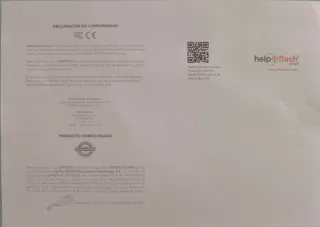 Baliza V-16. NO homologada