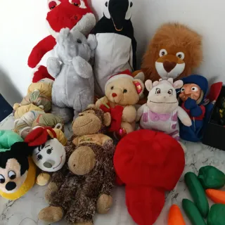 Lotto Giocattoli Bambini Peluche e Giochi