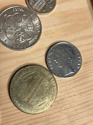 Monedas antiguas de plata