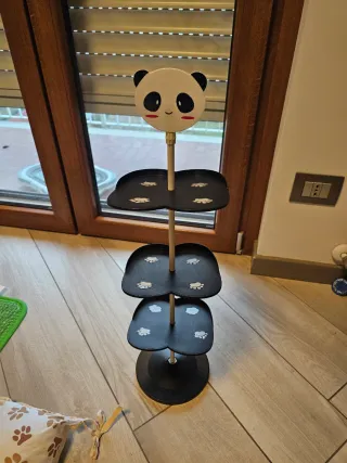 Porta scarpe bambino con panda