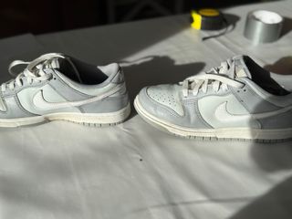 Nike Dunk Gris y Blanco