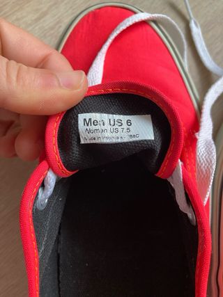 Vans Neón Rosa/Rojo