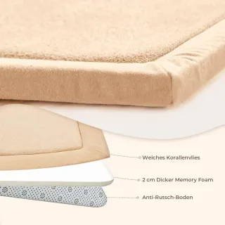 Tappeto Beige/Marrone 190x280