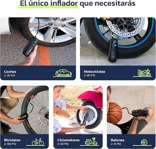 Inflador Portátil Woowind 150 PSI