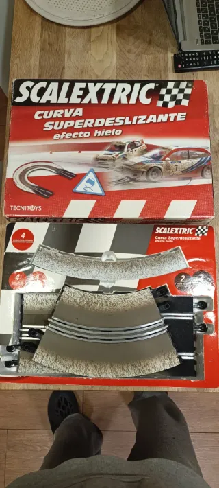 SE ENVIA Scalextric Curva Superdeslizante