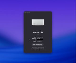 Apple Mac Studio M1 Max 24 nucleos GPU