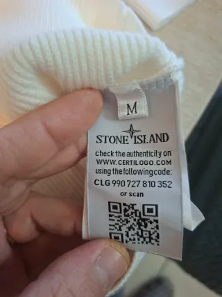 Maglione Stone Island Bianco