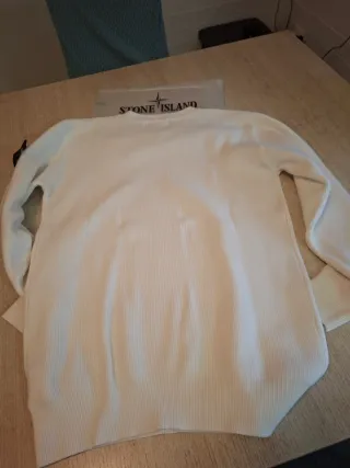 Maglione Stone Island Bianco