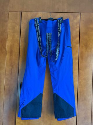 Pantalón esquí Salomon azul eléctrico talla M y XL