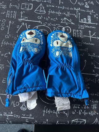 Guantes nieve talla 3 años