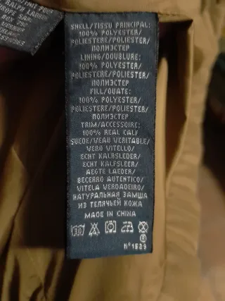 Chaqueta Polo Ralph Lauren Talla M Beige