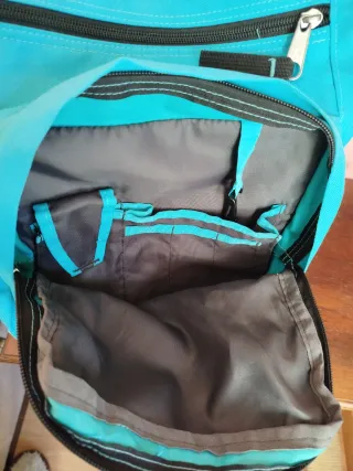 Mochila Jansport Azul turquesa