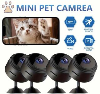 4 Cámaras Vigilancia Inteligentes Portátiles