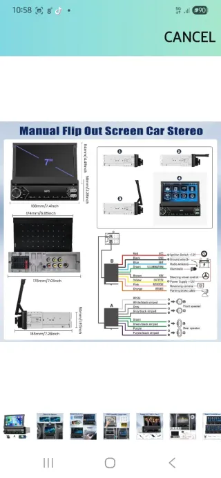 Radio Coche Android Auto/CarPlay