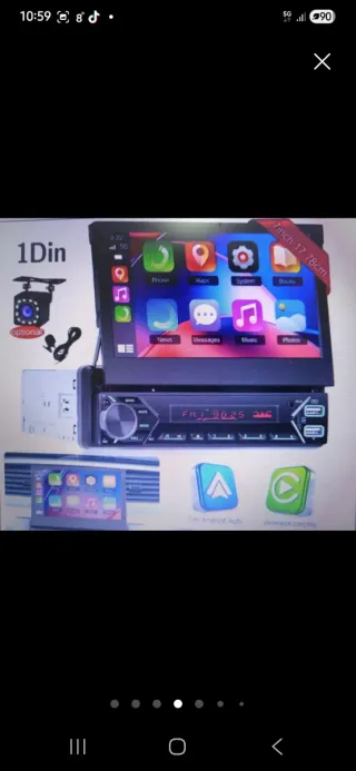 Radio Coche Android Auto/CarPlay