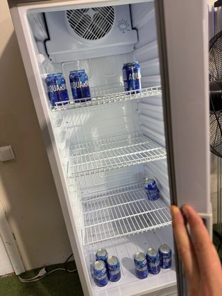 Nevera expositora profesional