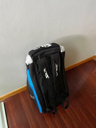 Paletero Siux Padel Negro y Azul
