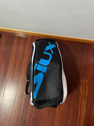 Paletero Siux Padel Negro y Azul