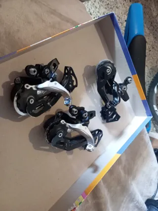 Desviadores Shimano XT y Deore MTB