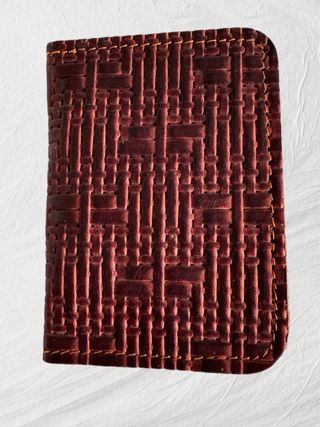 Tarjetero de piel hecho a mano - Diseños únicos