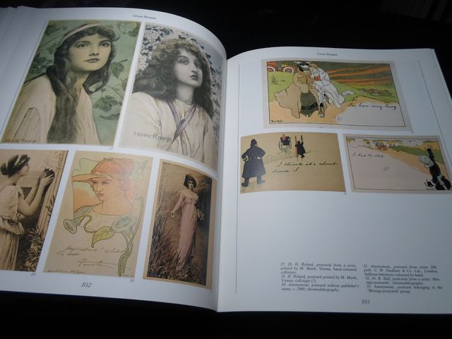 Tarjetas Postales Art Nouveau - Gran Volumen