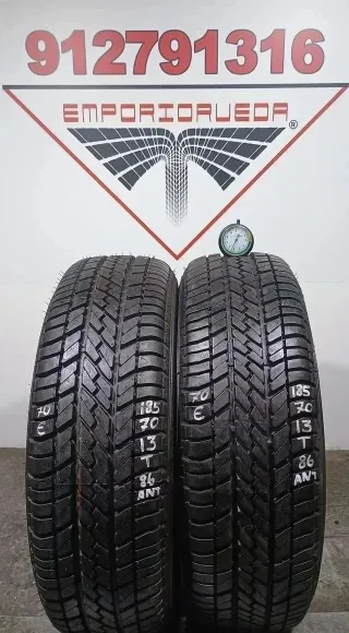 -185 70 13 T GOODYEAR RUEDA AL 90% VIDA UTIL