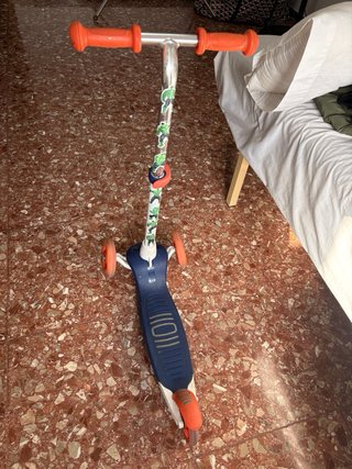 Patinete 3 ruedas infantil con luces