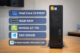 PC i3-9100F 16GB SSD 500GB W11 Pro
