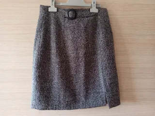 Conjunto Chaqueta y Falda Tweed